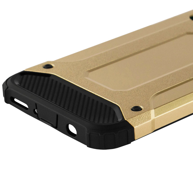 Husa Huawei P30 Lite Techsuit Hybrid Armor, auriu