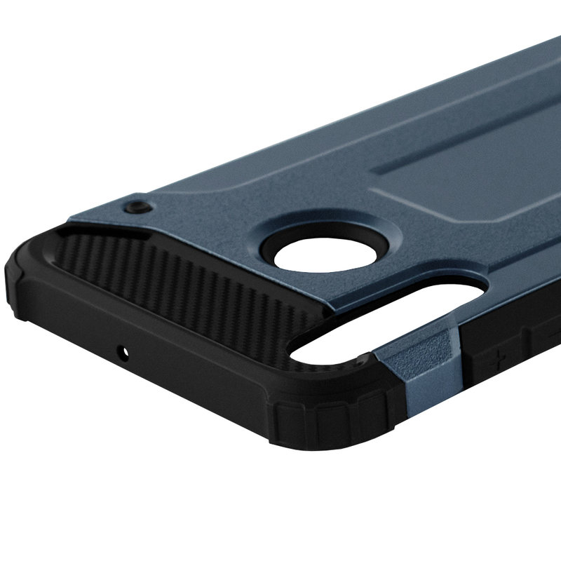 Husa Huawei P30 Lite Techsuit Hybrid Armor, albastru