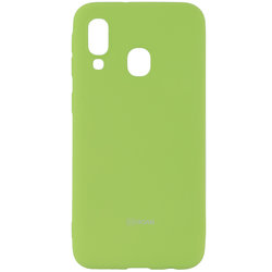 Husa Samsung Galaxy A40 Roar Colorful Jelly Case - Verde Mat