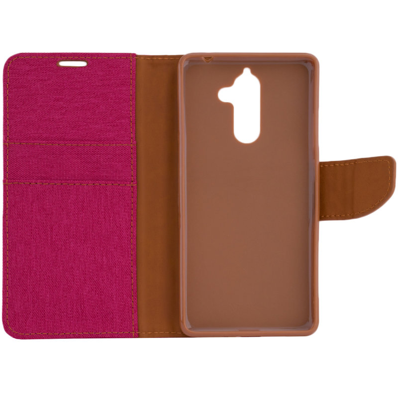 Husa Nokia 7 Plus Canvas Book Roz
