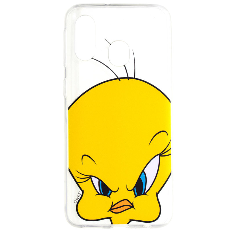 Husa Samsung Galaxy A40 Cu Licenta Looney Tunes - Tweety