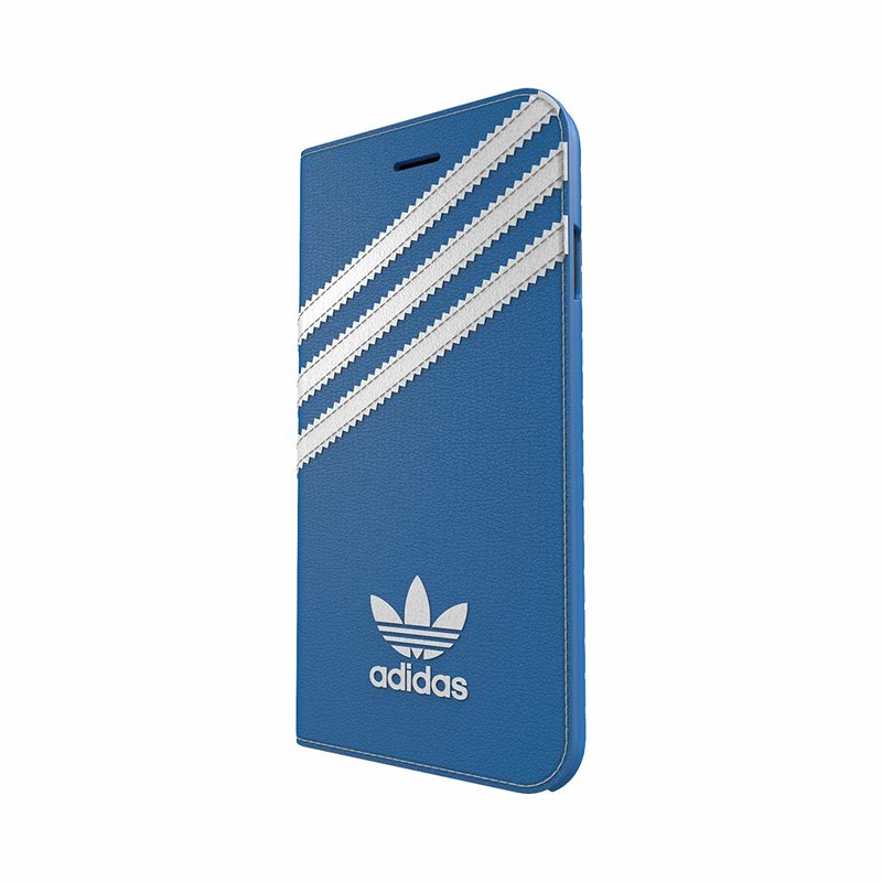 Husa iPhone 7 Adidas Flip Booklet - Albastru