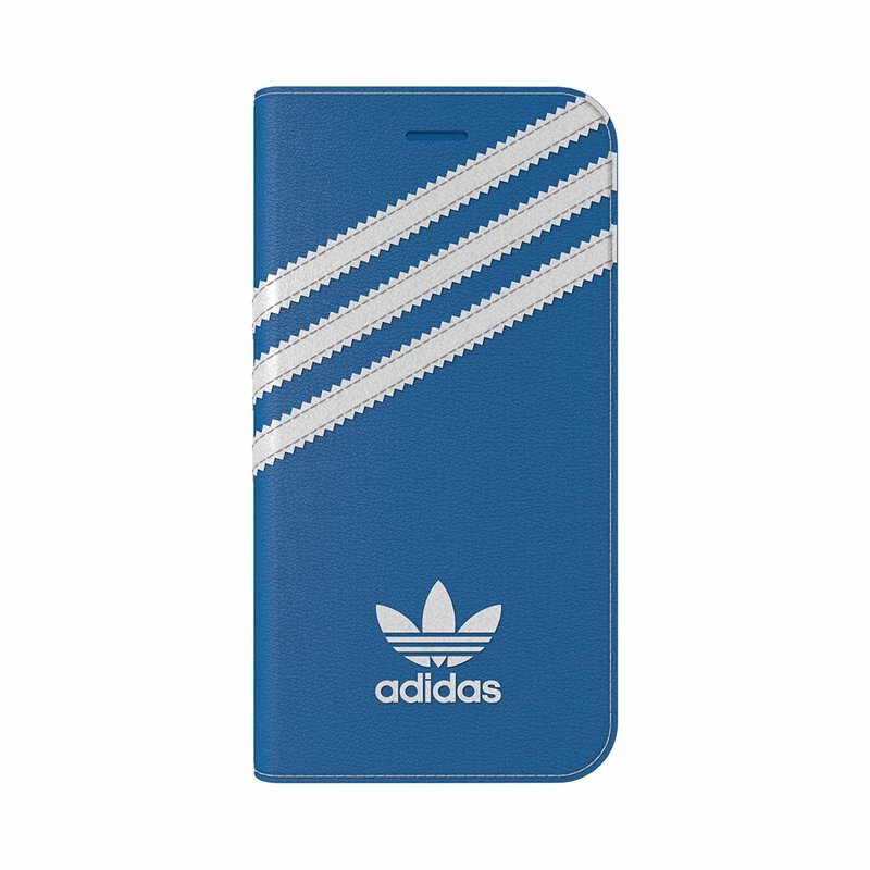 Husa iPhone 7 Adidas Flip Booklet - Albastru