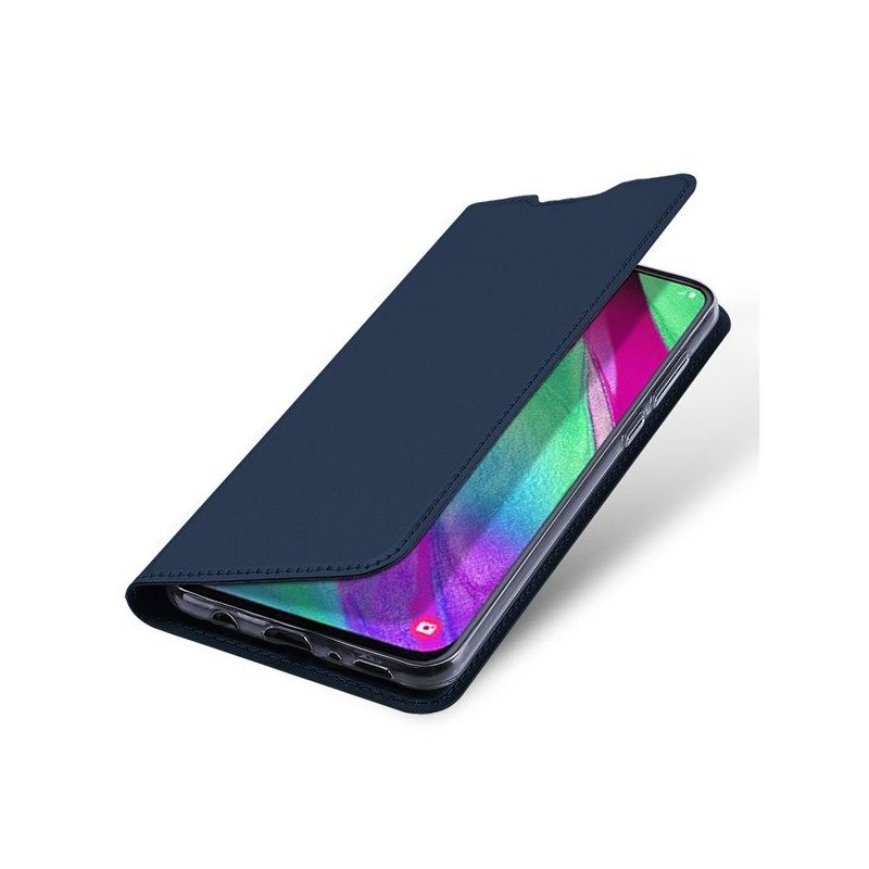 Husa Samsung Galaxy A40 Dux Ducis Flip Stand Book - Roz