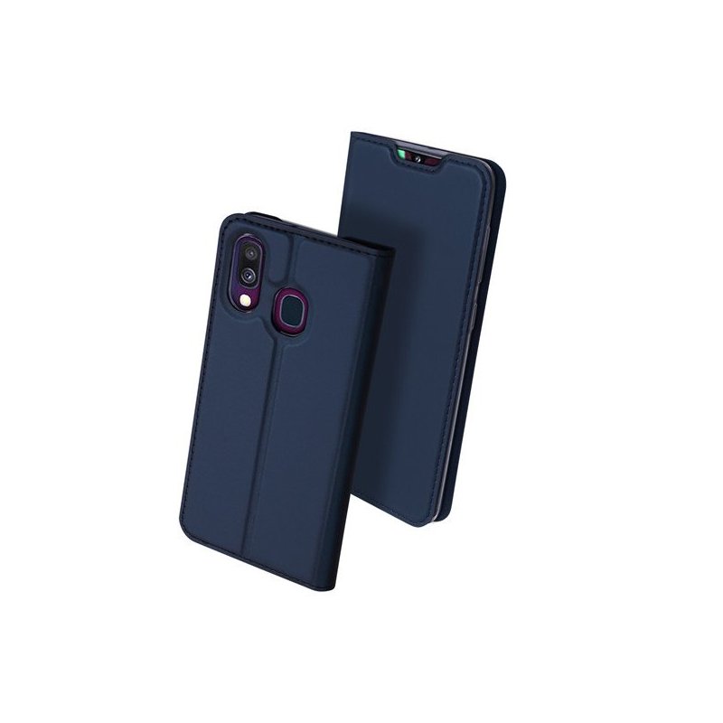 Husa Samsung Galaxy A40 Dux Ducis Flip Stand Book - Albastru