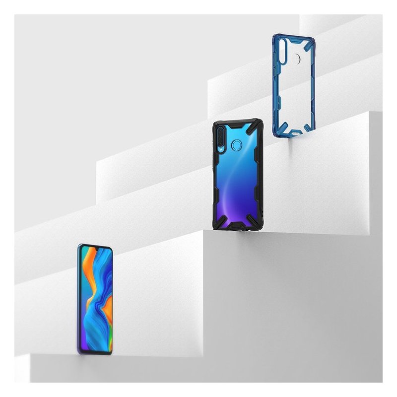 Husa Huawei P30 Lite Ringke Fusion X - Space Blue