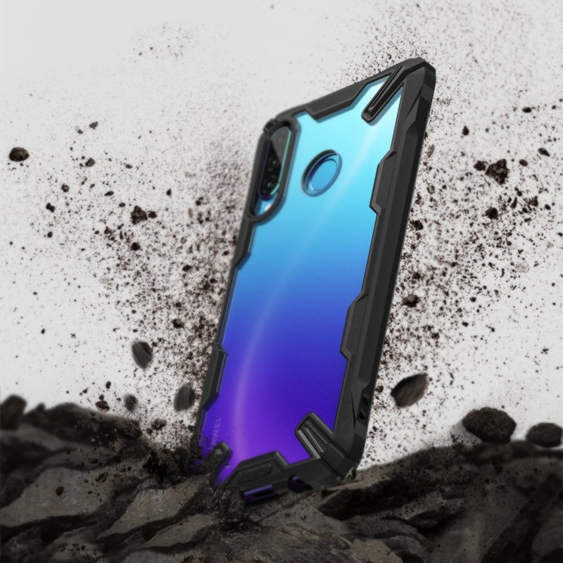 Husa Huawei P30 Lite Ringke Fusion X - Black