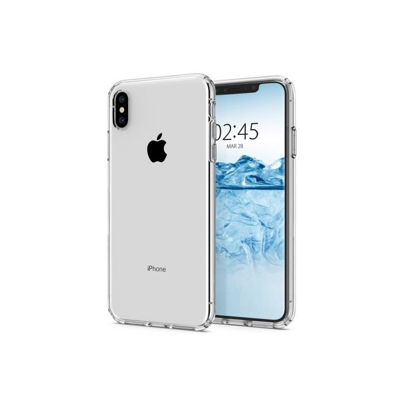 Bumper iPhone XS Max Spigen Liquid Crystal - Clear