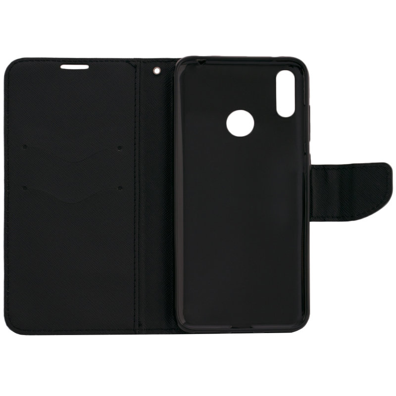 Husa Huawei Y7 2019 Flip Negru MyFancy