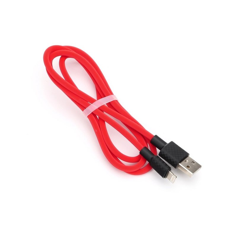 Cablu de date Hoco X29, USB la Lightning, incarcare rapida, 2A, 1m, rosu