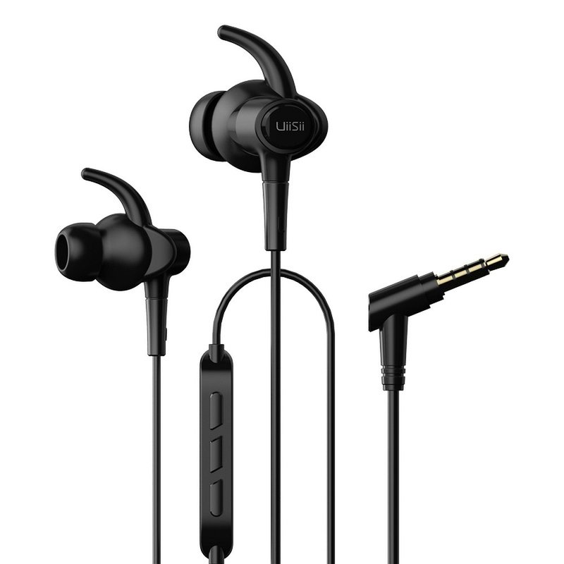 Casti In-Ear Cu Microfon UiiSii Hi-710 Premium Hi-Res Sound - Negru