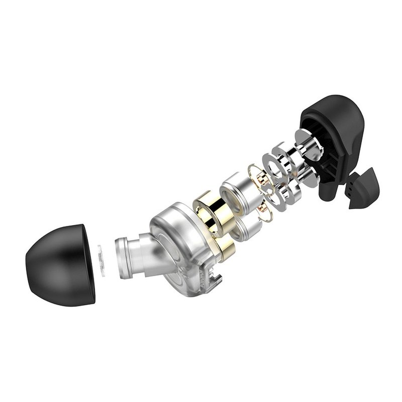 Casti In-Ear Cu Microfon UiiSii Tuddrom Dual Dynamic Drivers H3 Hi-Res - Negru