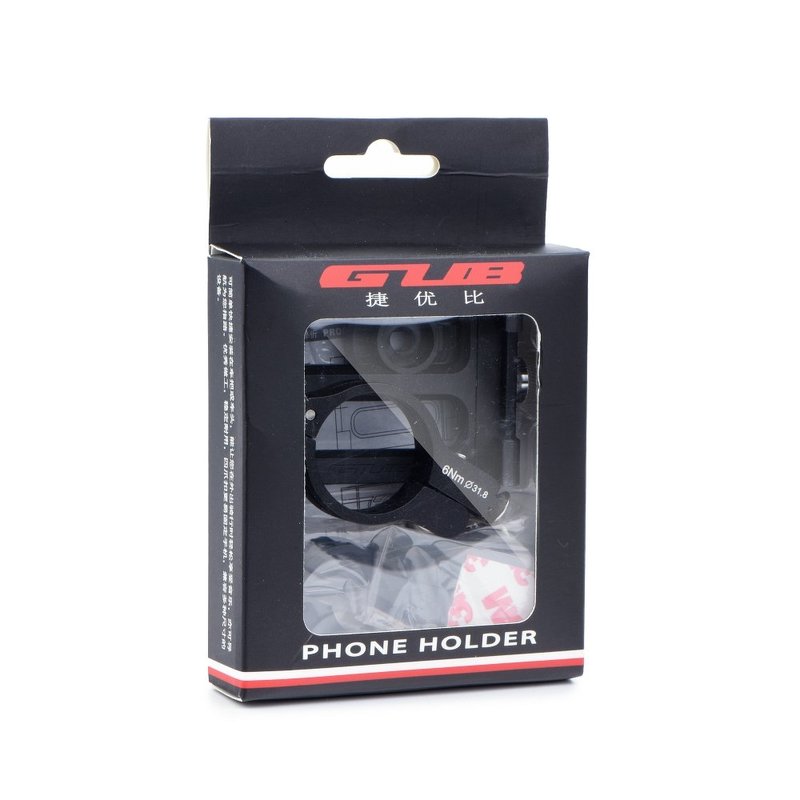 Suport Bicicleta, Din Metal, Cu Prindere De Ghidon, Pentru Telefoane - Negru G84