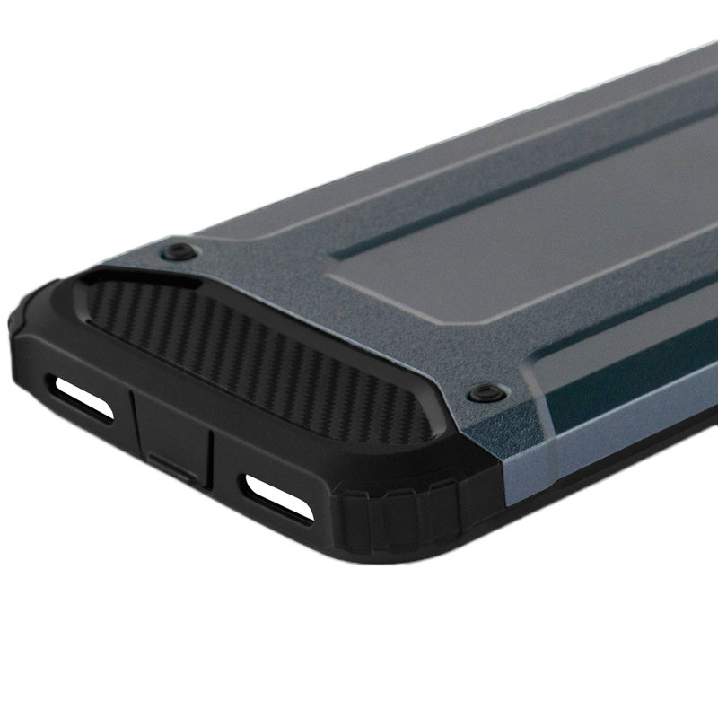 Husa Huawei Y6 2019 Techsuit Hybrid Armor, albastru