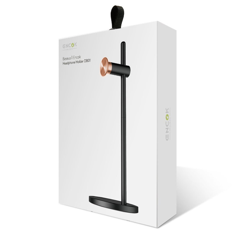 Suport Casti Pentru Birou Baseus DB01 - Negru-Auriu