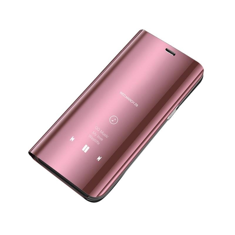 Husa Huawei Y7 2019 Flip Standing Cover - Pink