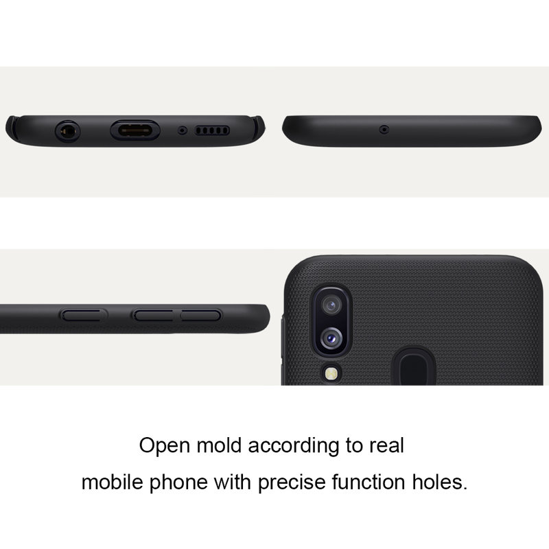Husa Samsung Galaxy A40 Nillkin Frosted Black