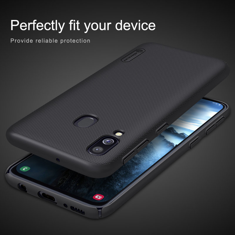 Husa Samsung Galaxy A40 Nillkin Frosted Black