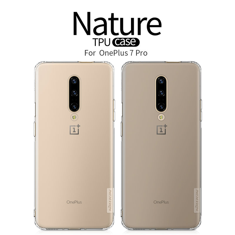 Husa OnePlus 7 Pro Nillkin Nature, fumuriu