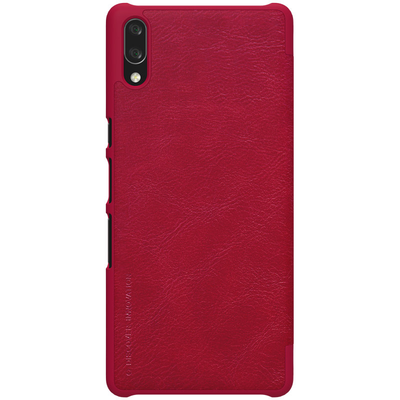 Husa Sony Xperia L3 Flip Nillkin QIN Rosu