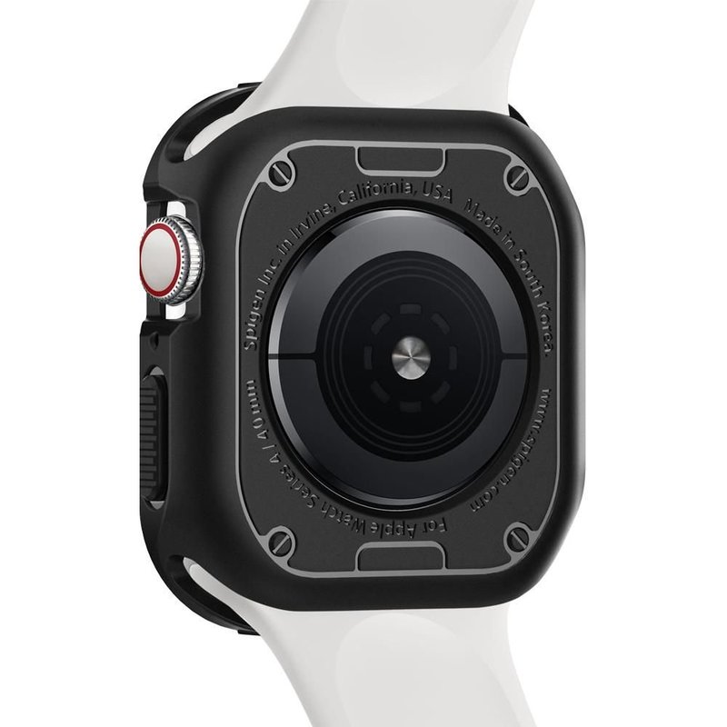 Husa Apple Watch 4 44mm Spigen Rugged Armor - Black