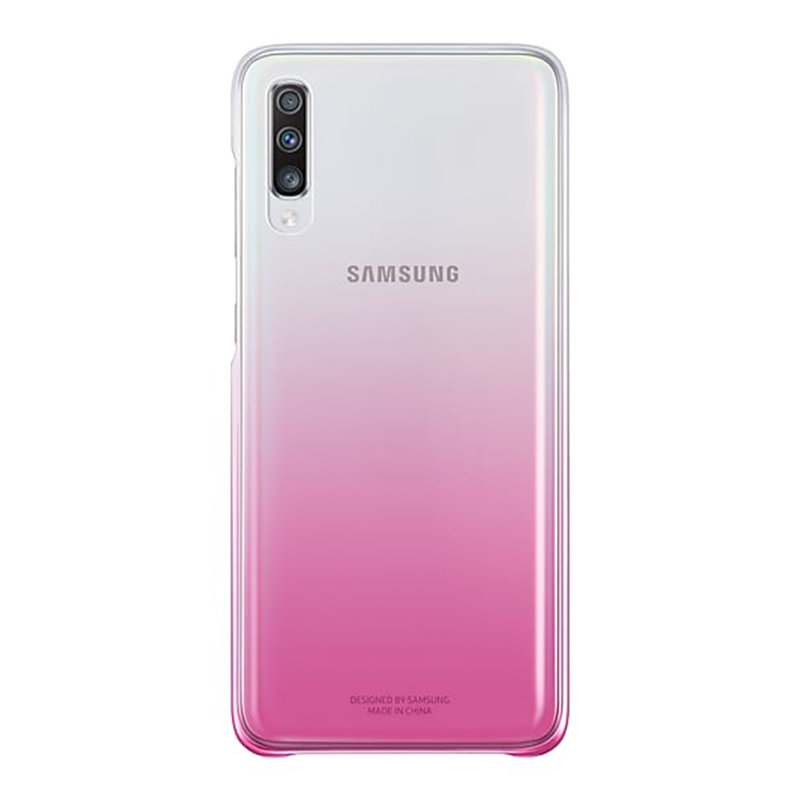 Husa Originala Samsung Galaxy A70 Gradation Cover - Pink