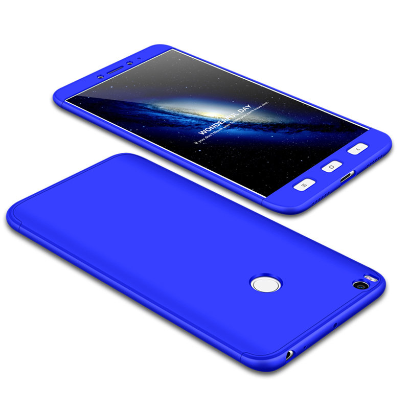 Husa Xiaomi Mi Max 2 GKK 360 Full Cover Albastru