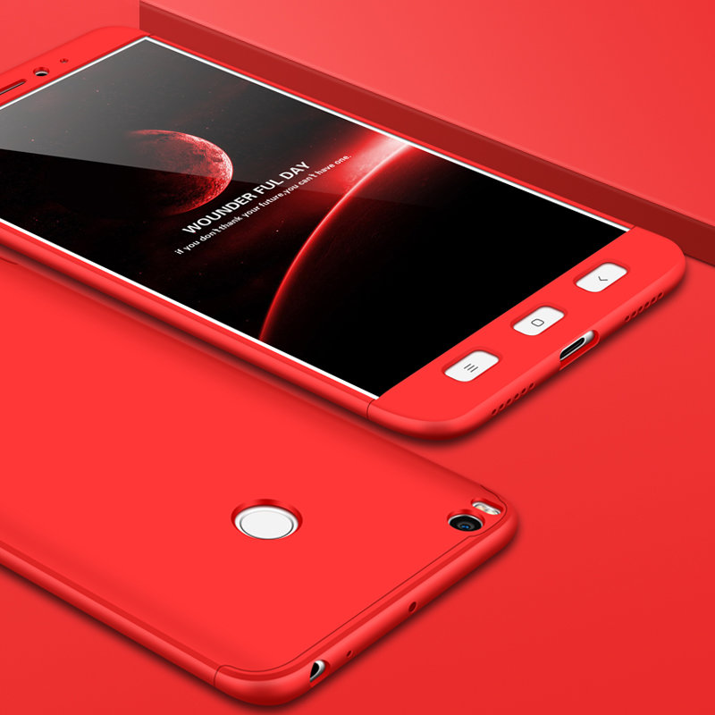 Husa Xiaomi Mi Max 2 GKK 360 Full Cover Rosu