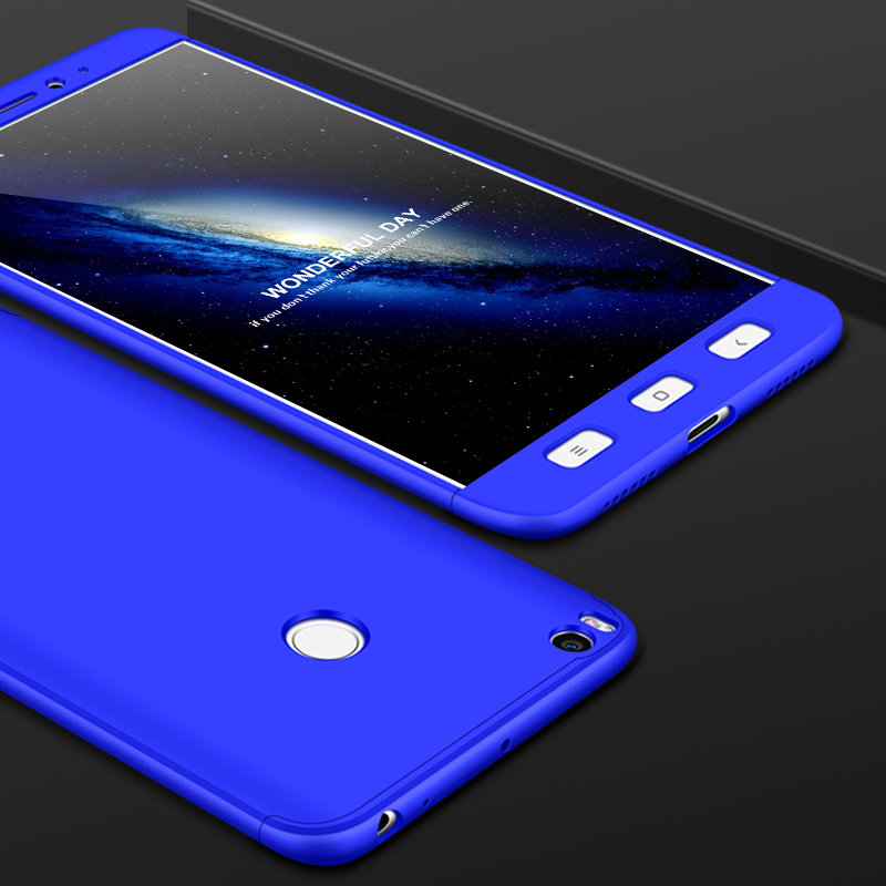 Husa Xiaomi Mi Max 2 GKK 360 Full Cover Albastru