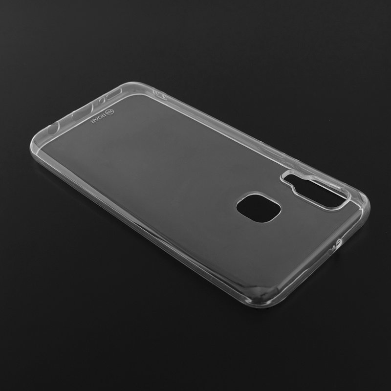 Husa Samsung Galaxy A40 Roar Colorful Jelly Case - Transparent Mat