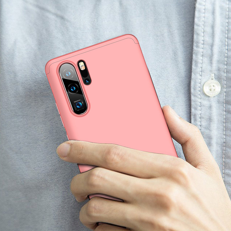 Husa Huawei P30 Pro GKK 360 Full Cover Roz