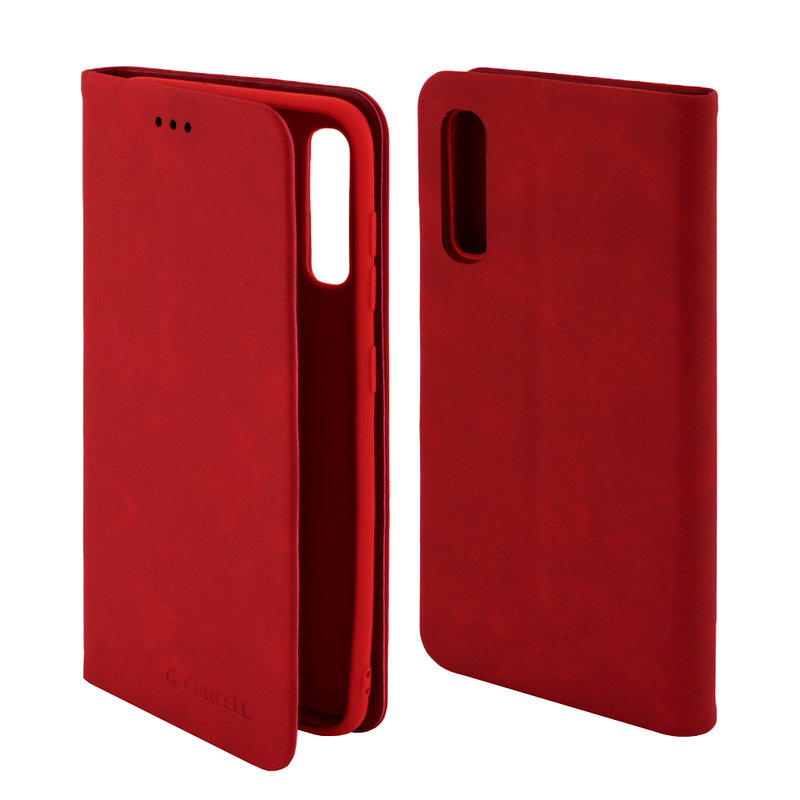 Husa Samsung Galaxy A50 Forcell Silk Wallet - Red
