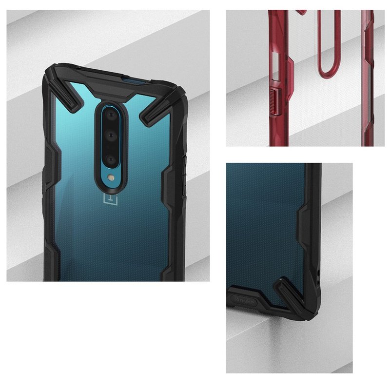 Husa OnePlus 7 Pro Ringke Fusion X - Black