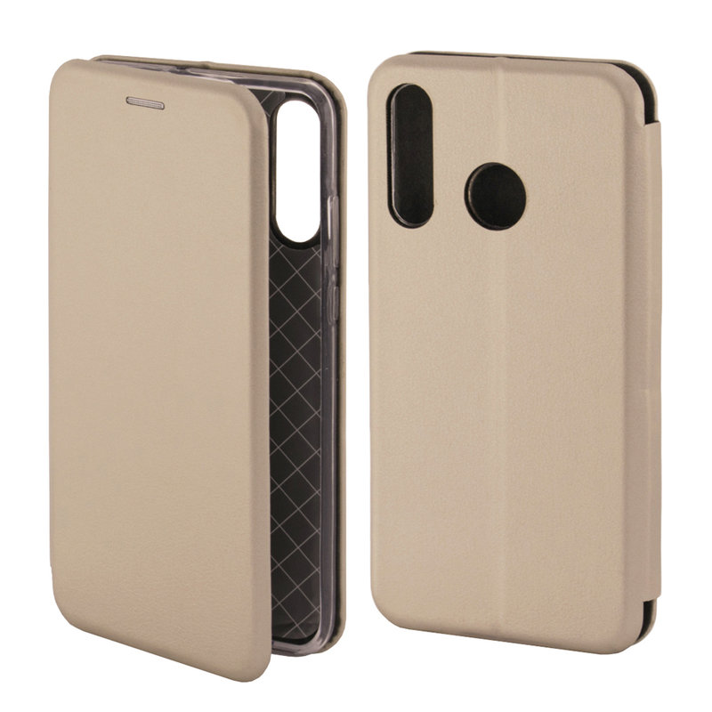 Husa Huawei P30 Lite Flip Magnet Book Type - Gold