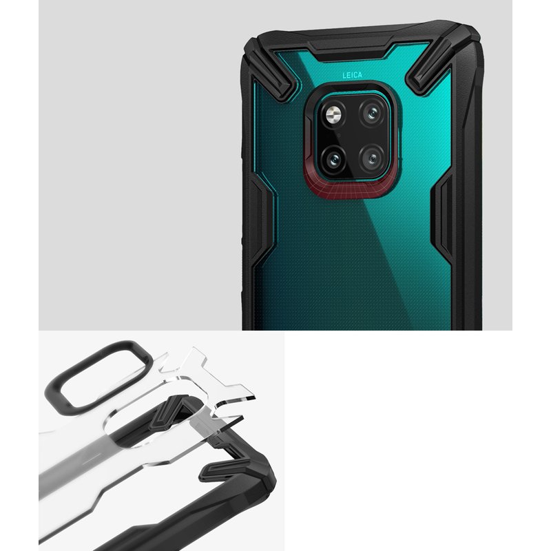 Husa Huawei Mate 20 Pro Ringke Fusion X - Black