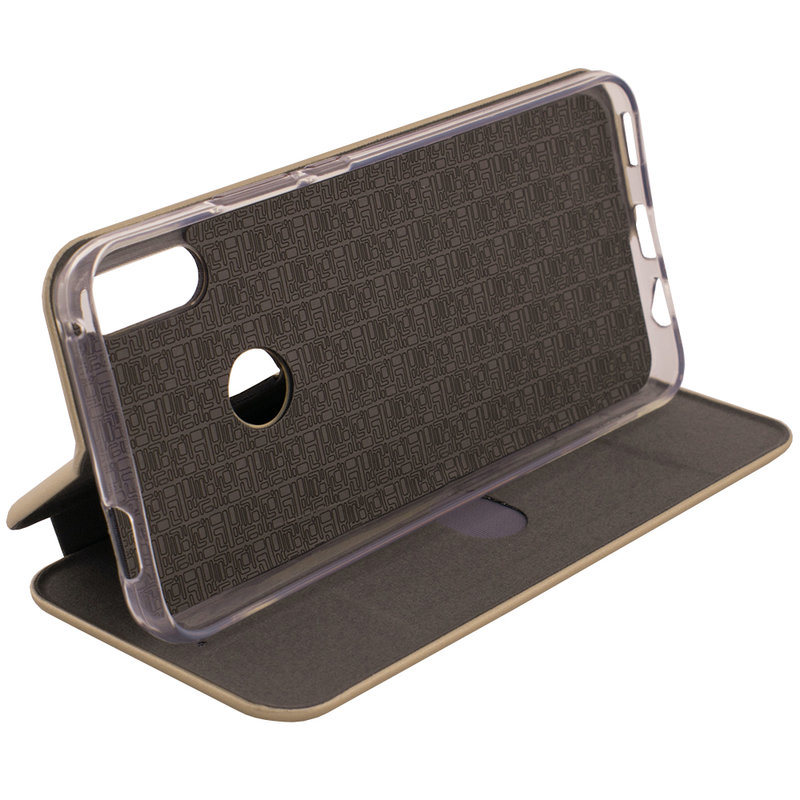 Husa Huawei P Smart Z Flip Magnet Book Type - Gold