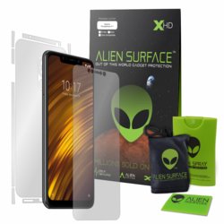 Folie 360° Xiaomi Pocophone F1 Alien Surface XHD, Ecran, Spate, Laterale - Clear