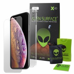 Folie 360° iPhone XS Max Alien Surface XHD, Ecran, Spate, Laterale - Clear