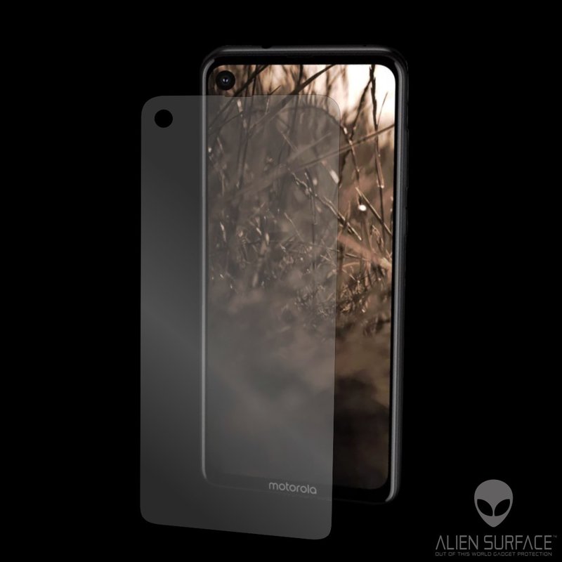 Folie 360° Motorola One Vision Alien Surface XHD, Ecran, Spate, Laterale - Clear