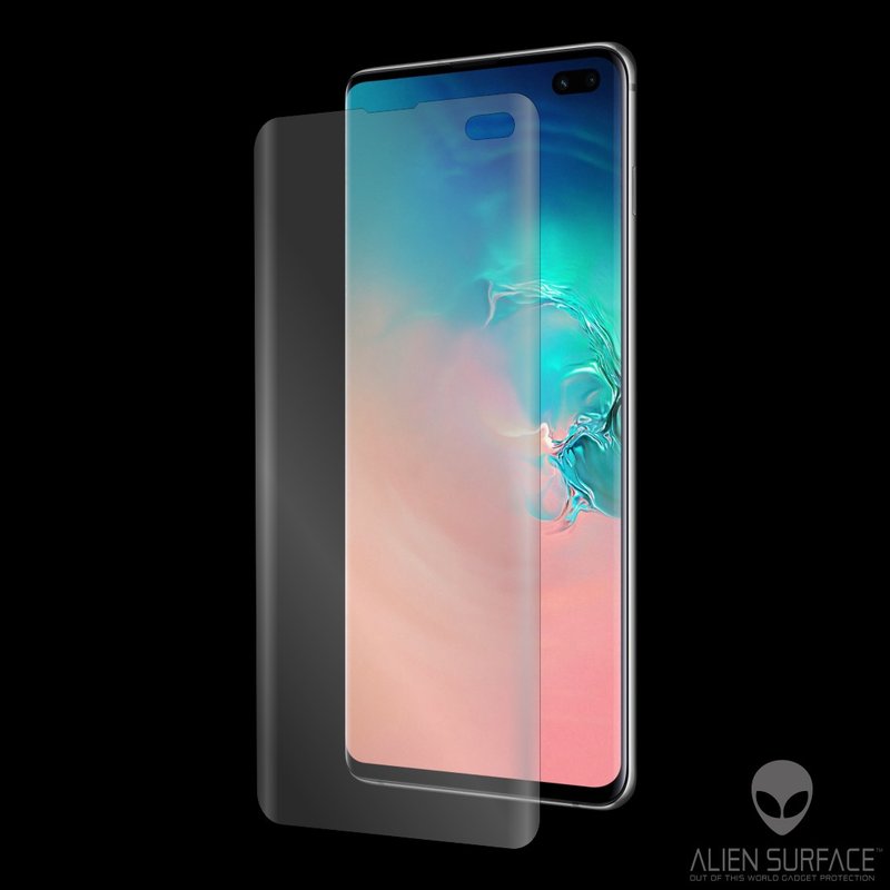 Folie 360° Samsung Galaxy S10 Plus Alien Surface ecran, spate, laterale, camera - Clear