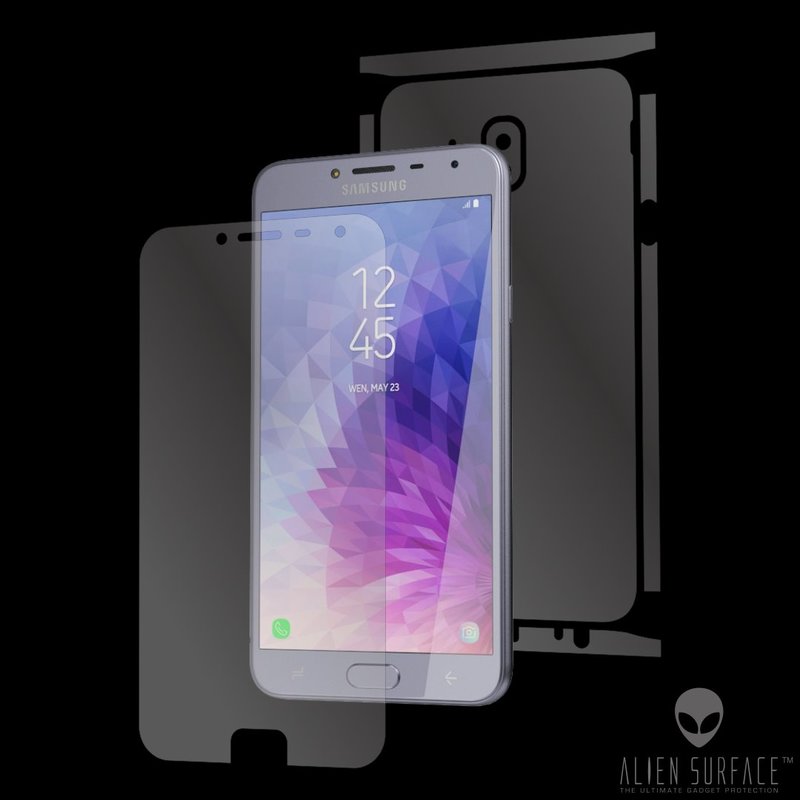 Folie 360° Samsung Galaxy J4 Plus Alien Surface XHD, Ecran, Spate, Laterale - Clear