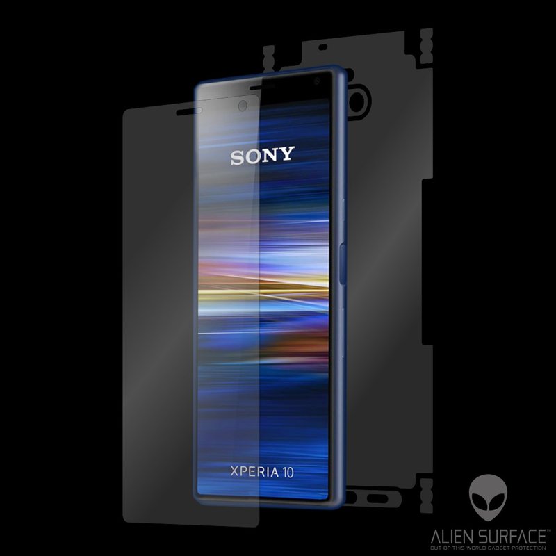 Folie 360° Sony Xperia 10 Alien Surface XHD, Ecran, Spate, Laterale - Clear