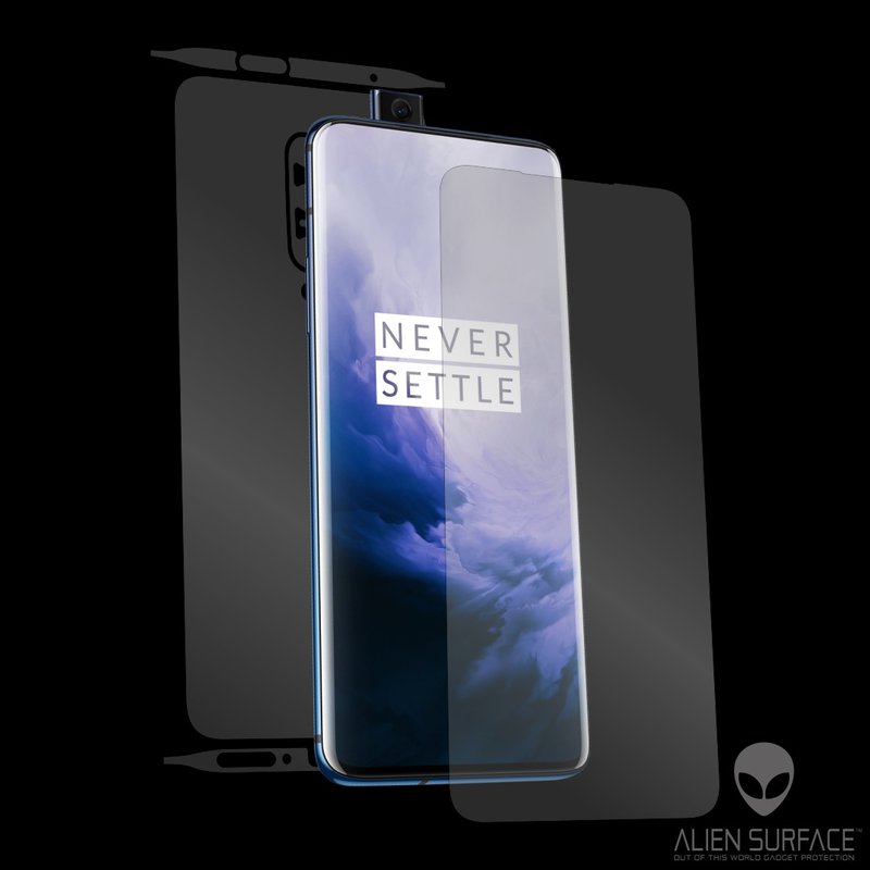 Folie 360° OnePlus 7 Pro Alien Surface XHD, Ecran, Spate, Laterale - Clear