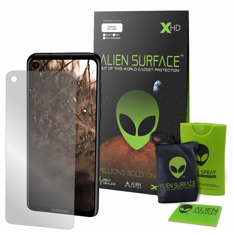 Folie Regenerabila Motorola One Vision Alien Surface XHD, Full Face - Clear