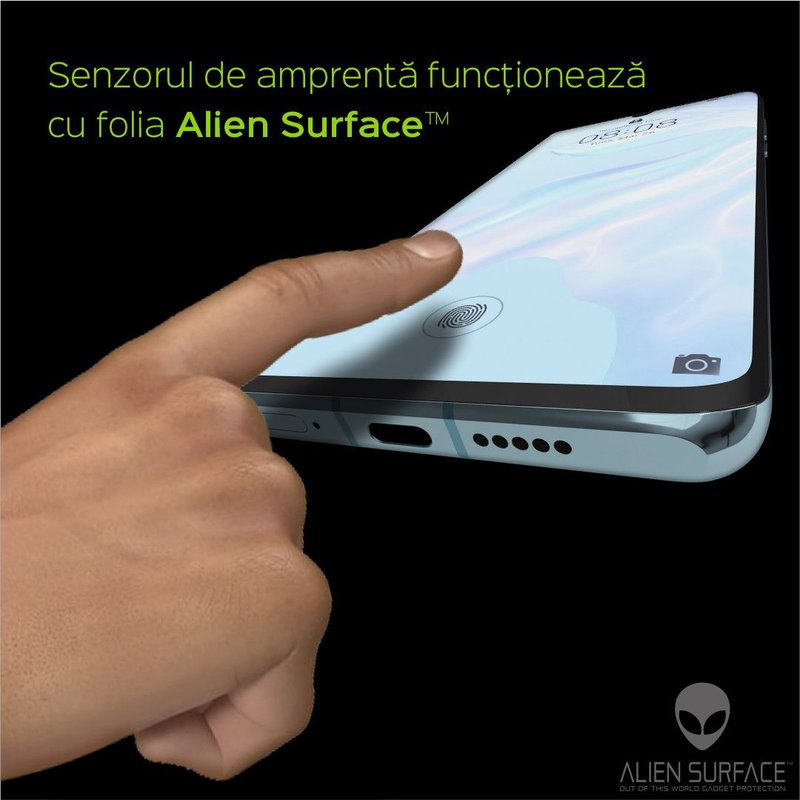 Folie Regenerabila Huawei P30 Pro Alien Surface XHD, Full Face - Clear