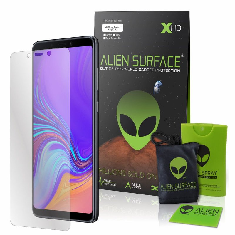 Folie Regenerabila Samsung Galaxy A9 2018 Alien Surface XHD, Full Face - Clear