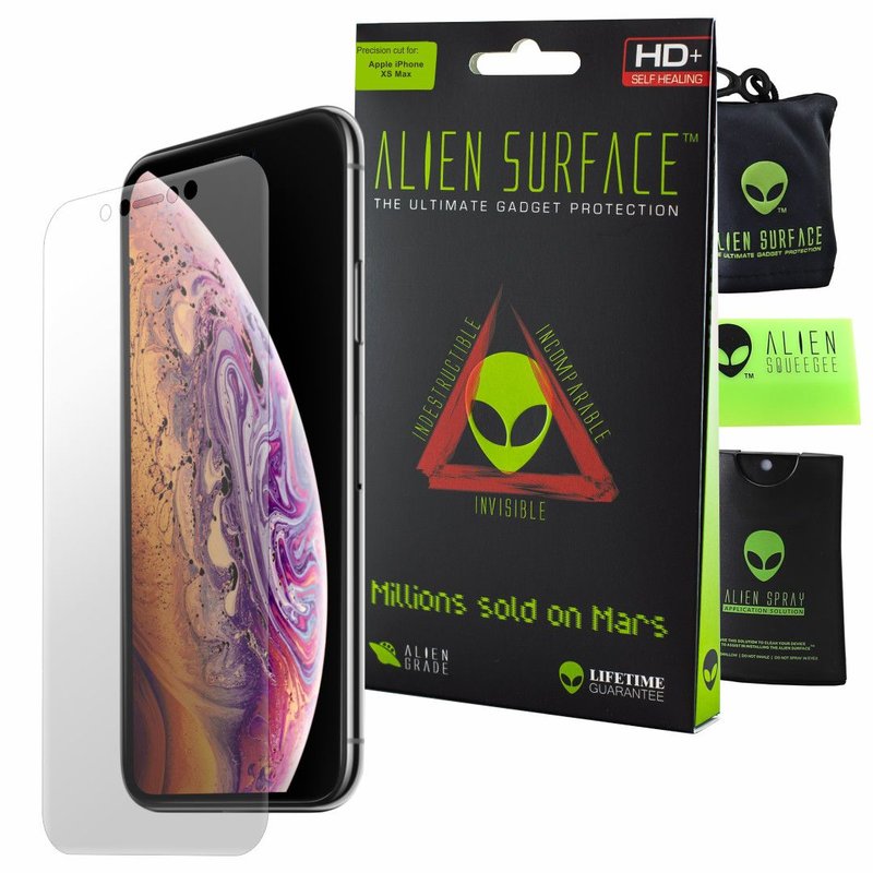 Folie Regenerabila iPhone XS Max Alien Surface XHD, Full Face - Clear