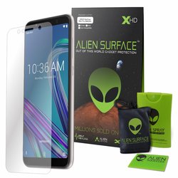 Folie Regenerabila Asus Zenfone Max Pro (M1) ZB601KL Alien Surface XHD, Case Friendly - Clear
