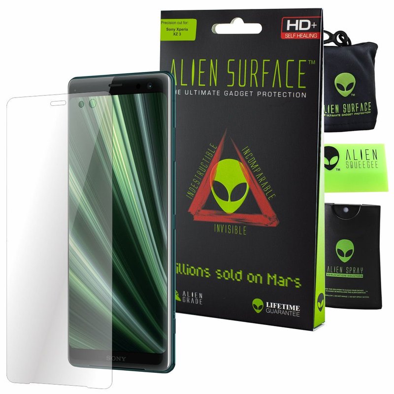 Folie Regenerabila Sony Xperia XZ3 Alien Surface XHD, Full Face - Clear