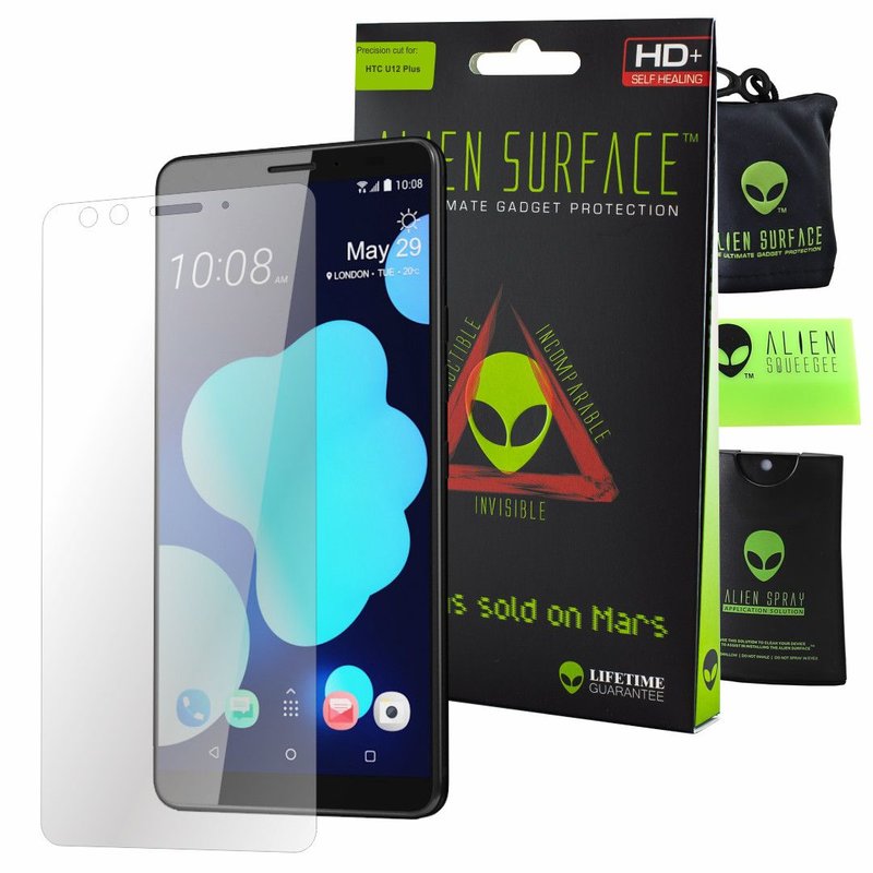 Folie Regenerabila HTC U12+ Alien Surface XHD, Case Friendly - Clear